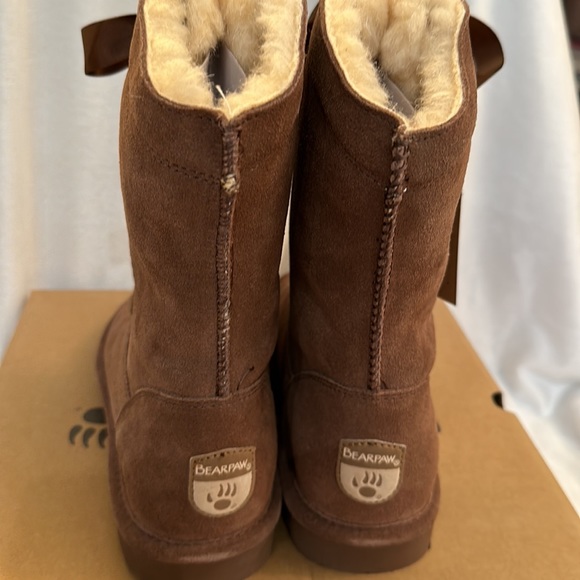 BEARPAW® Taylor Suede Tall Ribbon Boot - - Picture 7 of 8